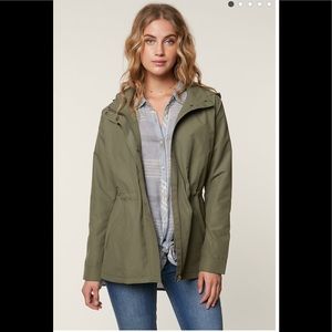 O’Neill olive green anorak jacket